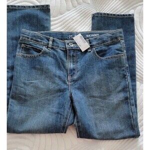 Childrens Place Girl's 5 Pocket Skinny Jeans 10 Husky New W Tags